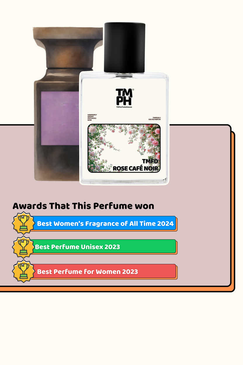Tmfd Rose Café Noir - Inspired perfume | TMPerfumehouse