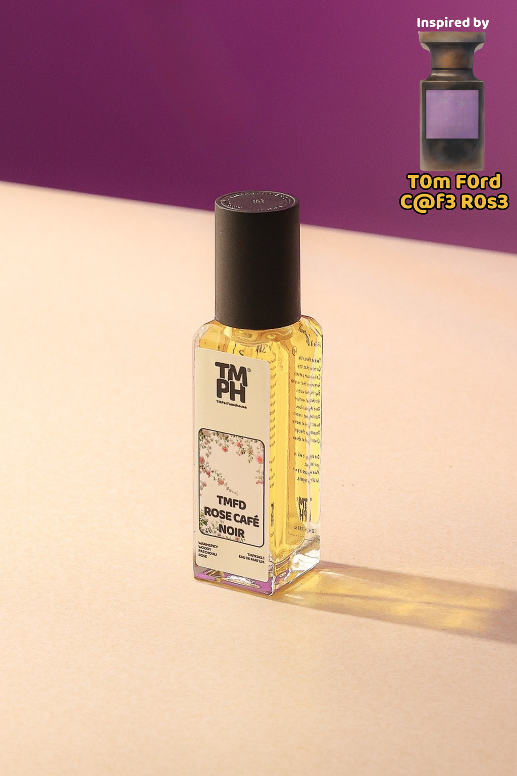 Tmfd Rose Café Noir - Inspired perfume | TMPerfumehouse