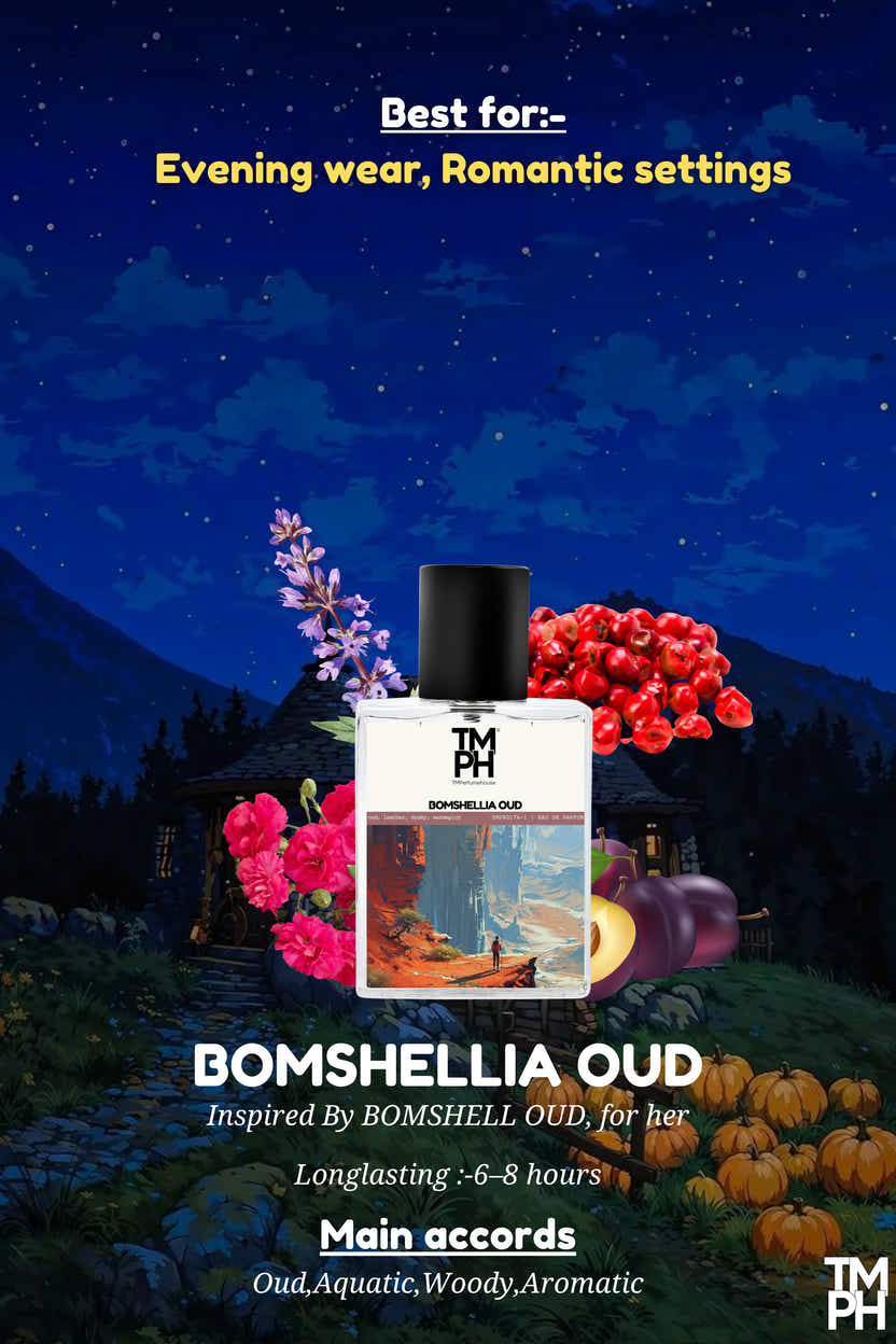 Bomshellia Oud - DG Inspired perfume | TMPerfumehouse