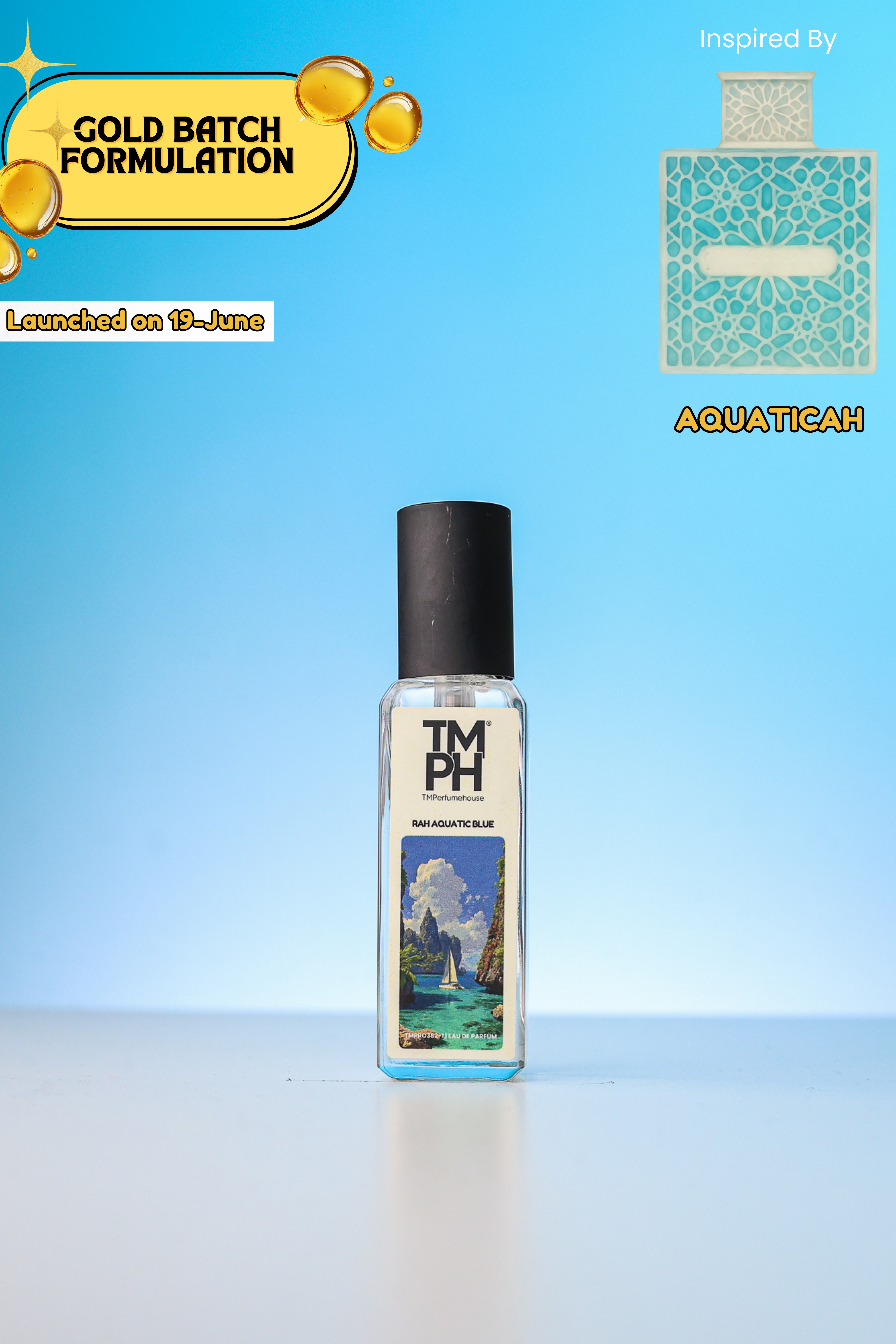 Rah Aquatic Blue  - Inspired Perfume | TMPerfumehouse