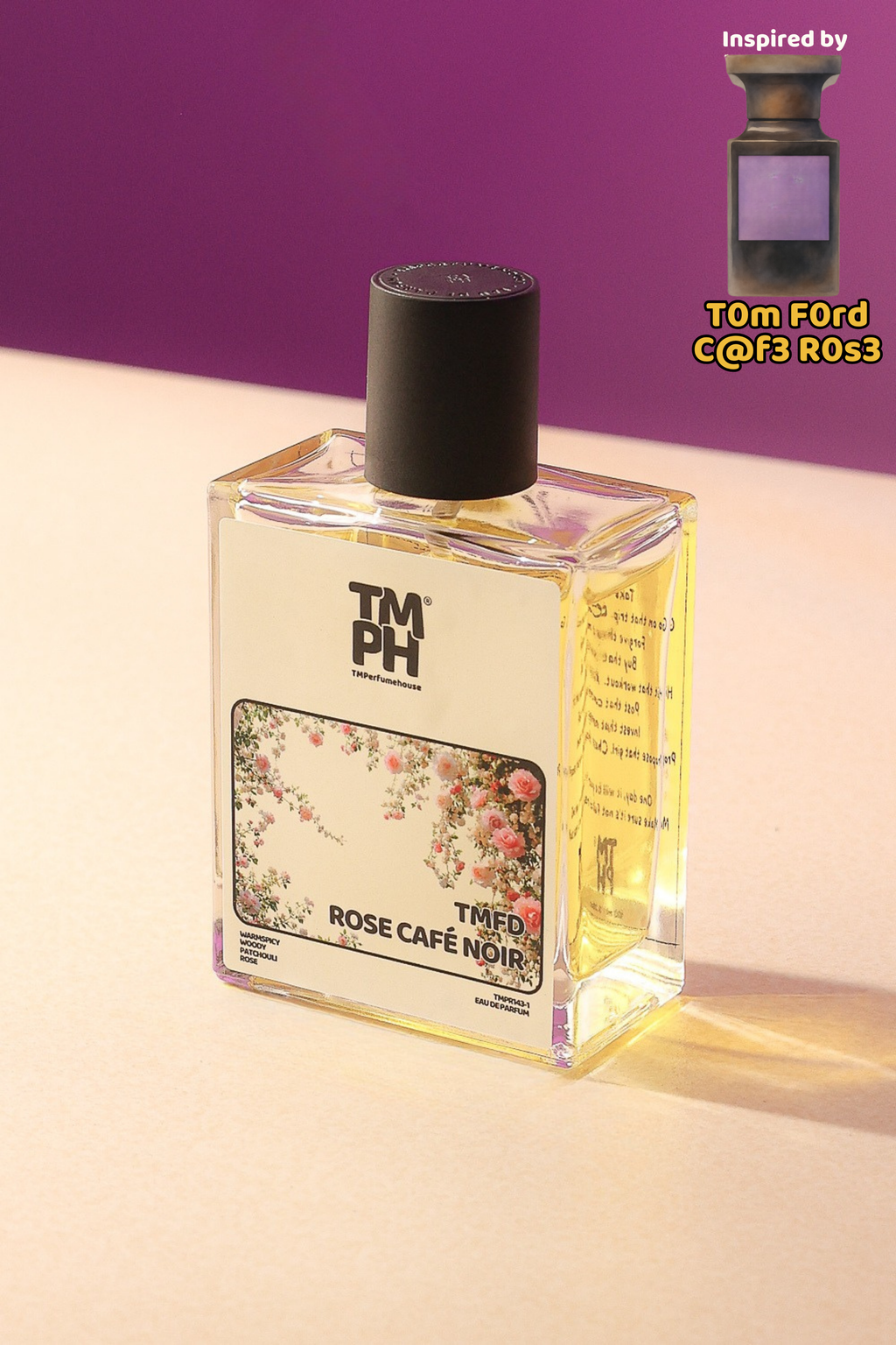 Tmfd Rose Café Noir - Inspired perfume | TMPerfumehouse