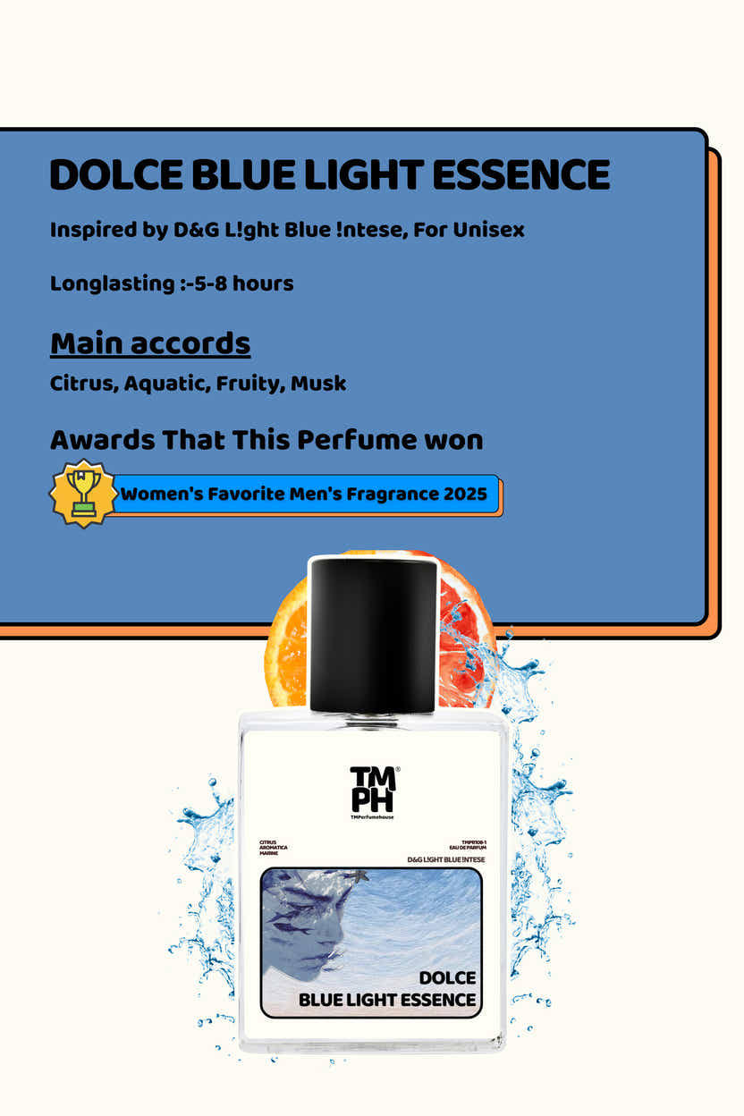 Dolche Blue Light Essence – WH Inspired Perfume | TMPerfumehouse