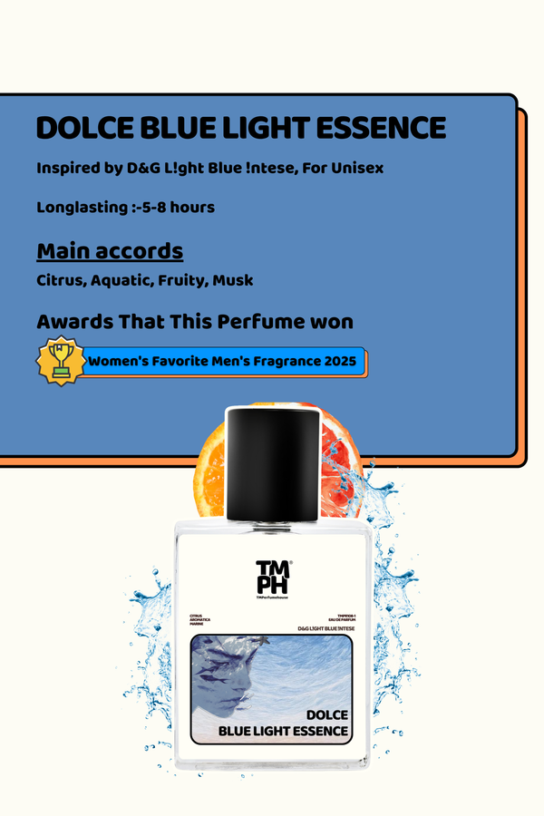 Dolche Blue Light Essence – WH Inspired Perfume | TMPerfumehouse