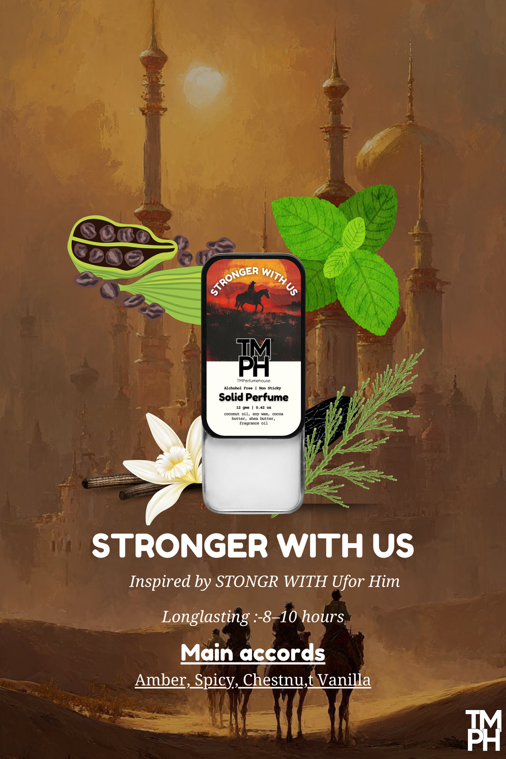 Stronger with us - Solid Perfume | TMPerfumehouse