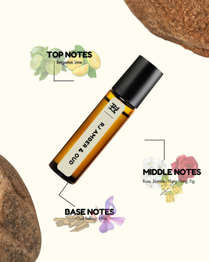RJ AMBER & OUD AT – A Warm, Deep & Luxurious Perfume Oil