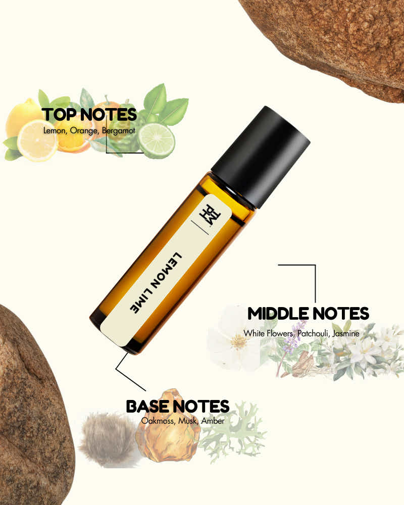 Lemon Lime AT | Luxury Niche Attar – 10+ Hour Long Lasting Pure Oil - Inspired by Lmn Lme by Mncr