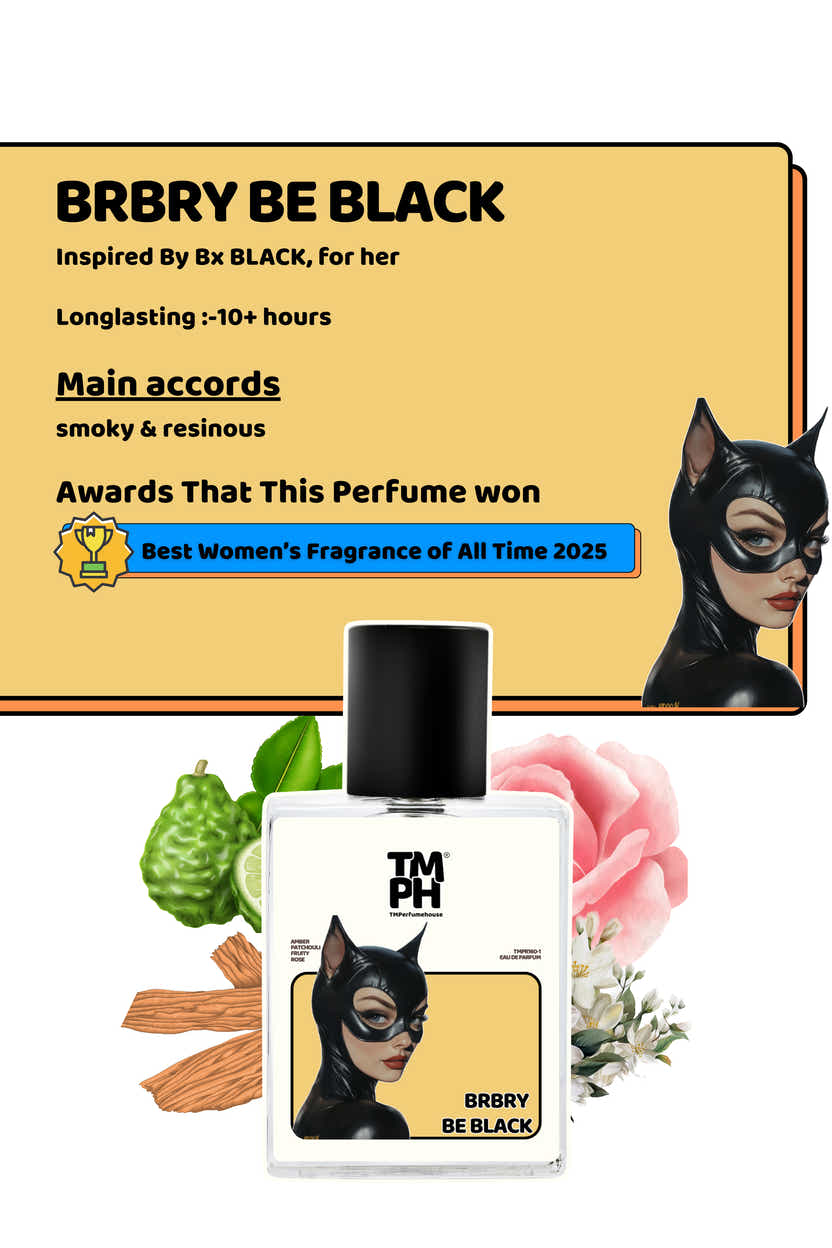 Brbry  Be Black  - Inspired perfume | TMPerfumehouse