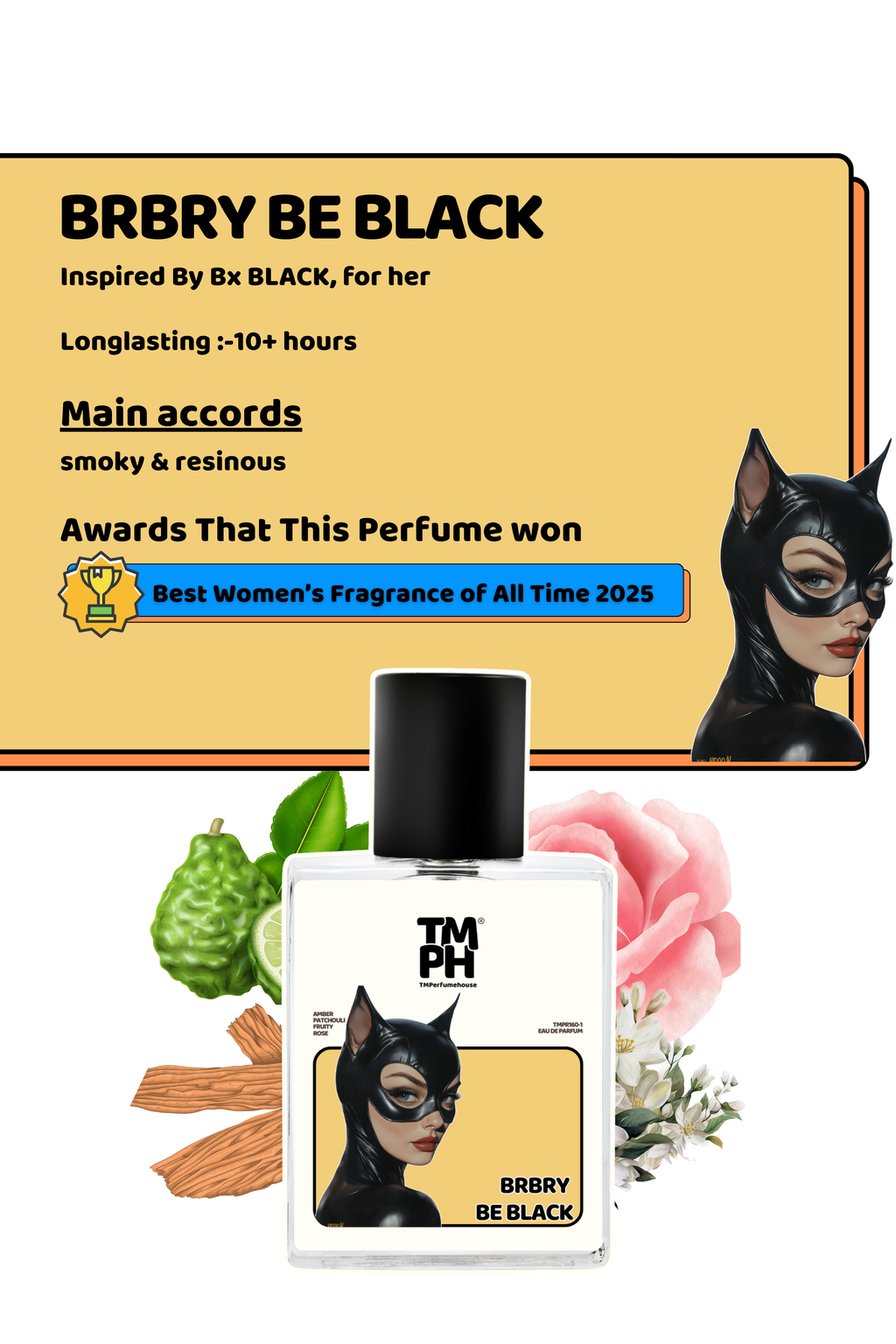 Brbry  Be Black  - Inspired perfume | TMPerfumehouse