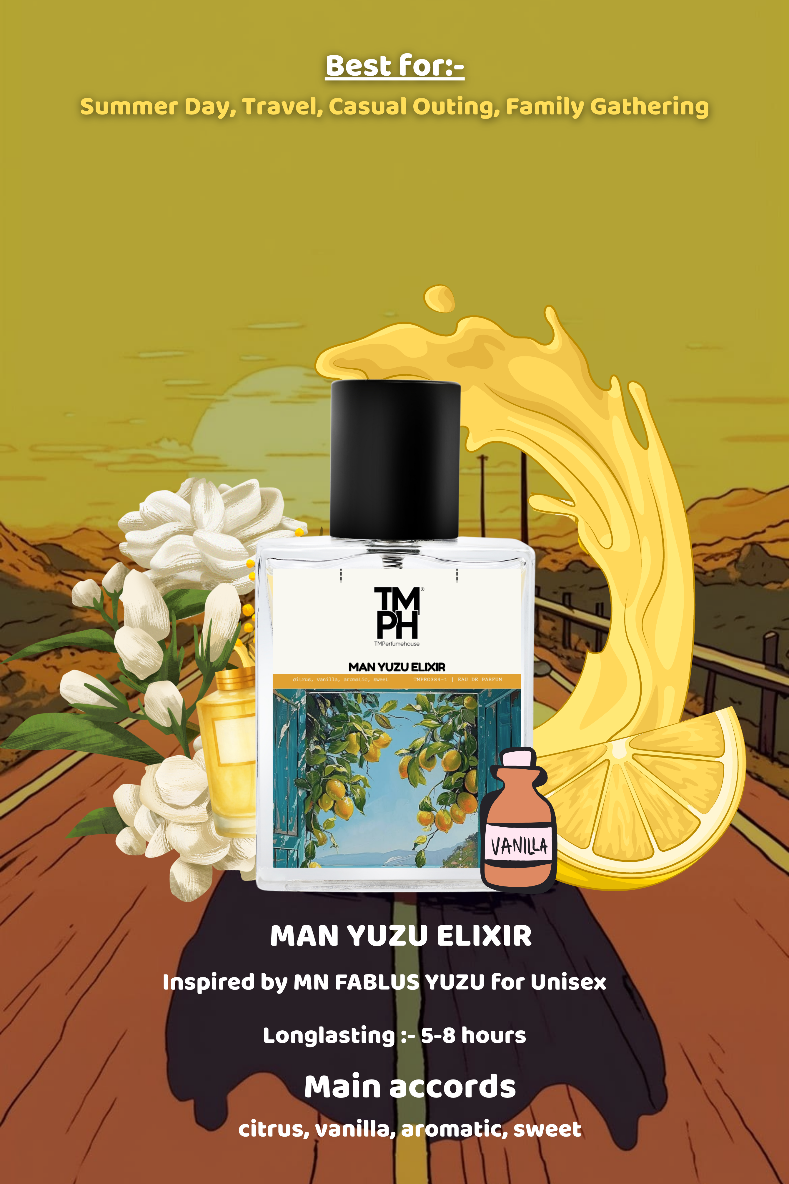 Man Yuzu Elixir - Inspired Perfume | TMPerfumehouse