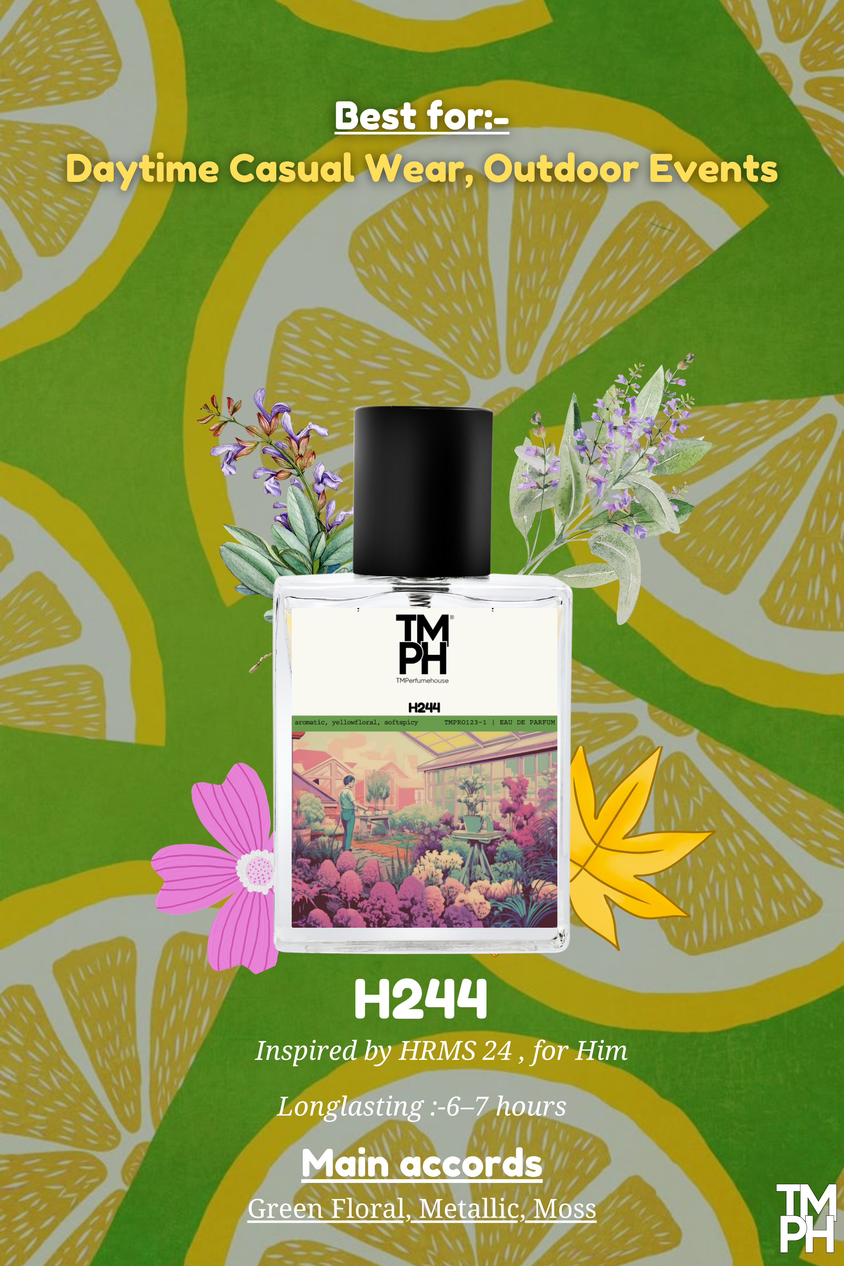 H24 Inspired Perfume India – A Modern, Green & Metallic Scent