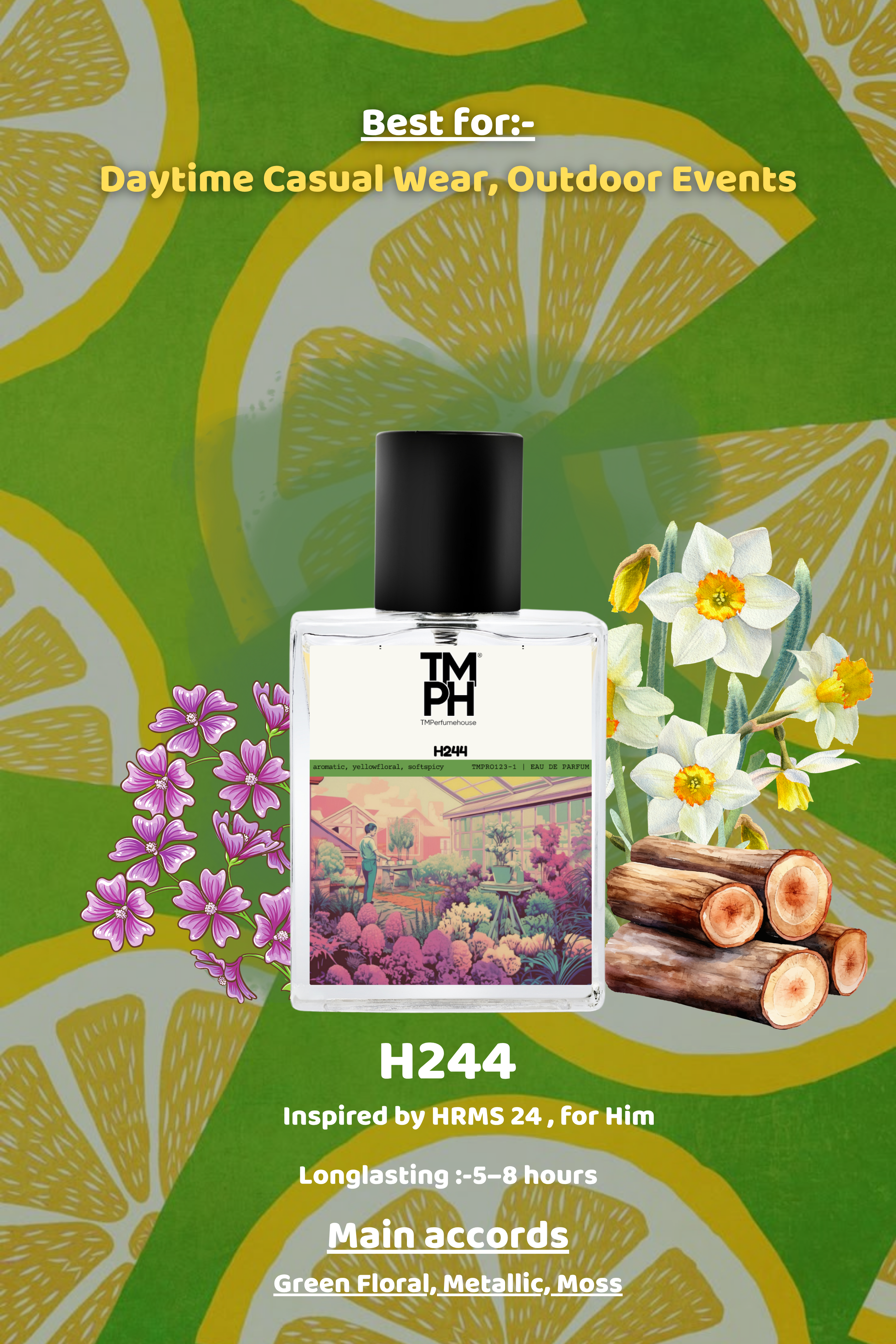H24 Inspired Perfume India – A Modern, Green & Metallic Scent