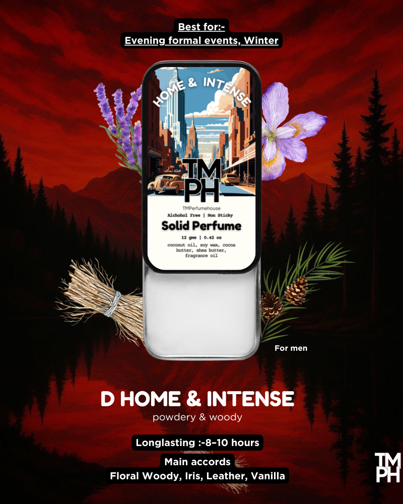 D Home Intense Solid Perfume – A Refined, Velvety & Classy Scent