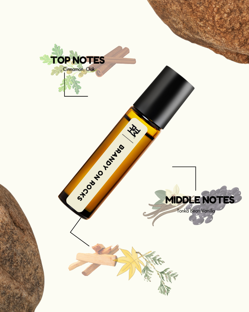 BRANDY ON ROCKS AT – A Warm, Boozy & Luxurious Perfume Oil