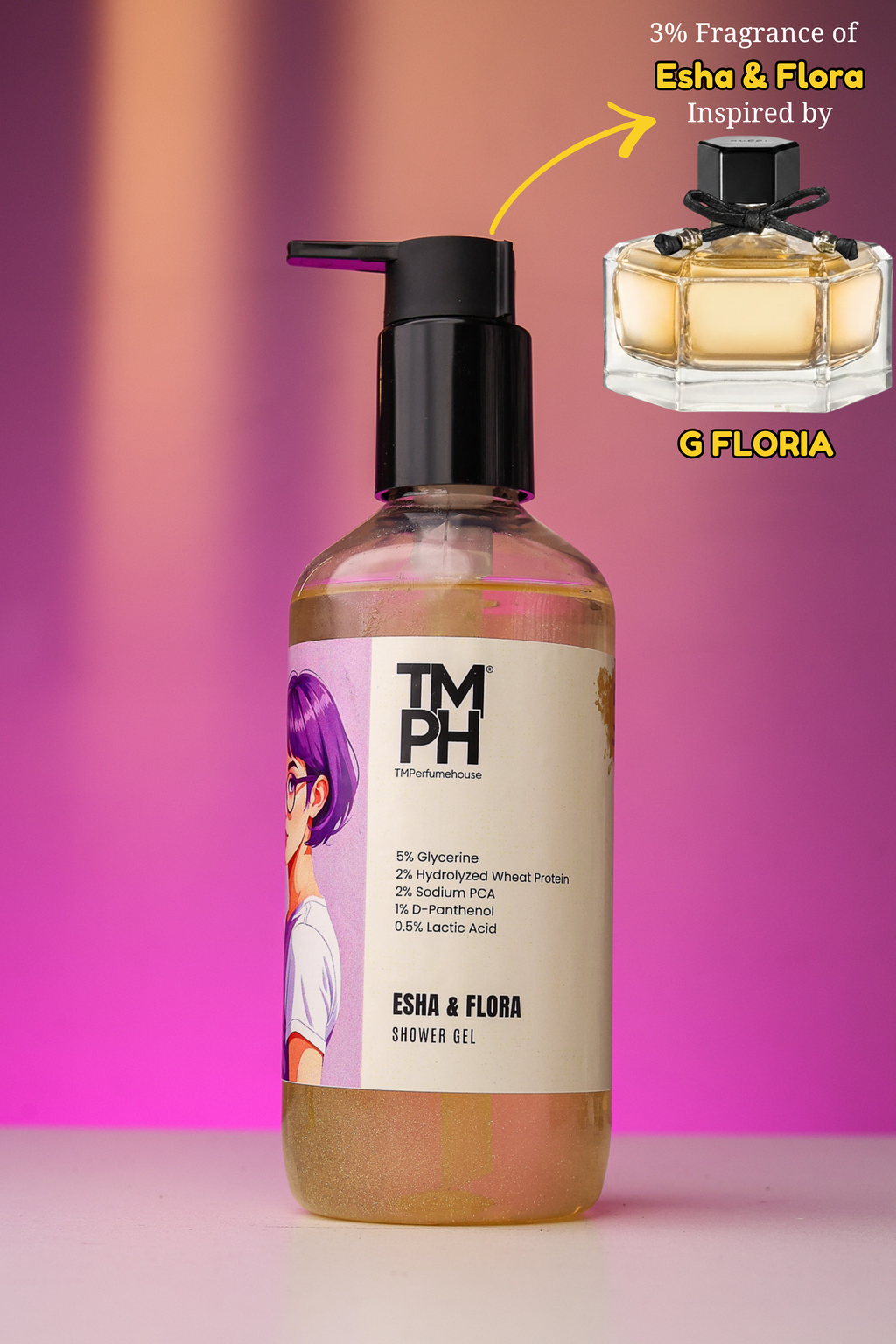 Esha & Flora | Shower gel