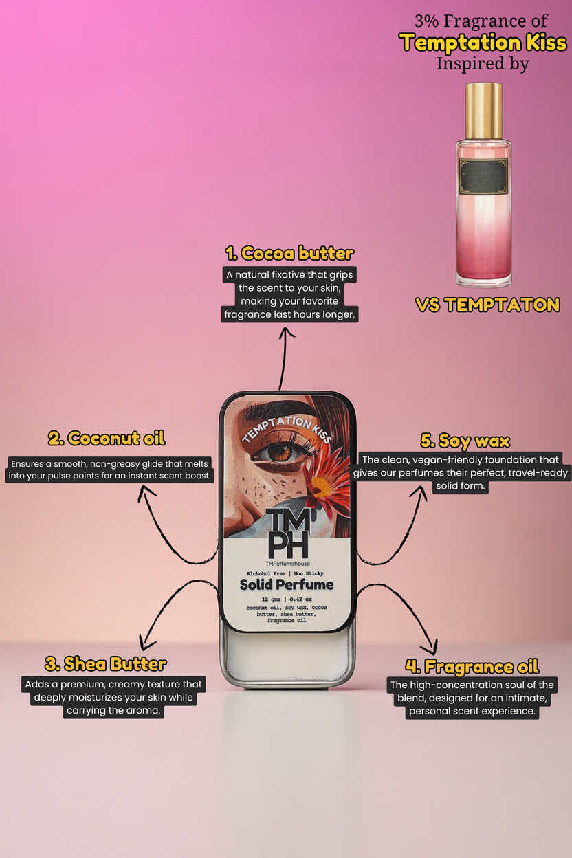 Temptation Kiss - Solid Perfume | TMPerfumehouse