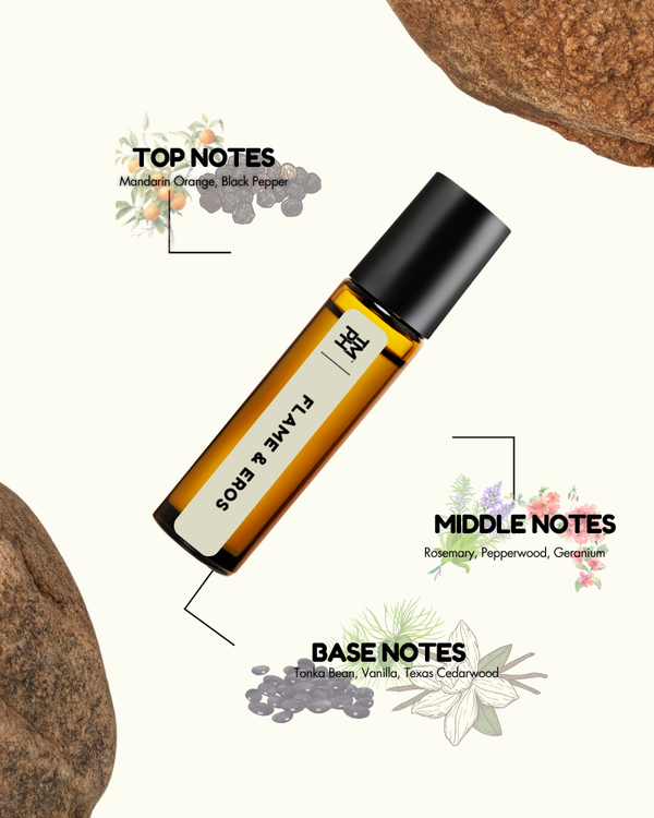 FLAME & EROS AT – A Fiery, Seductive & Youthful Perfume Oil