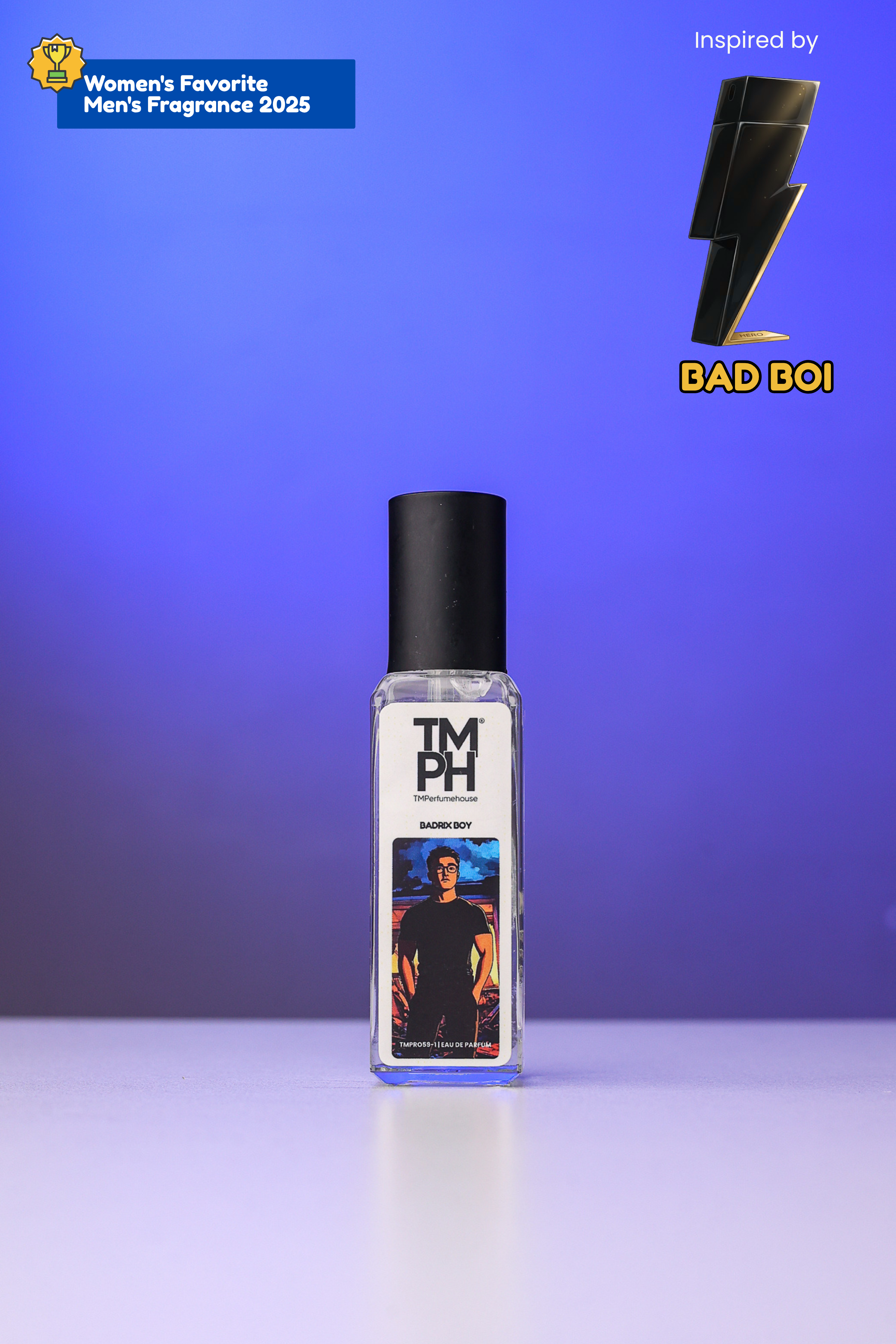 Badrix Boy inspired by Carolina Herrera Bad Boy 20ml