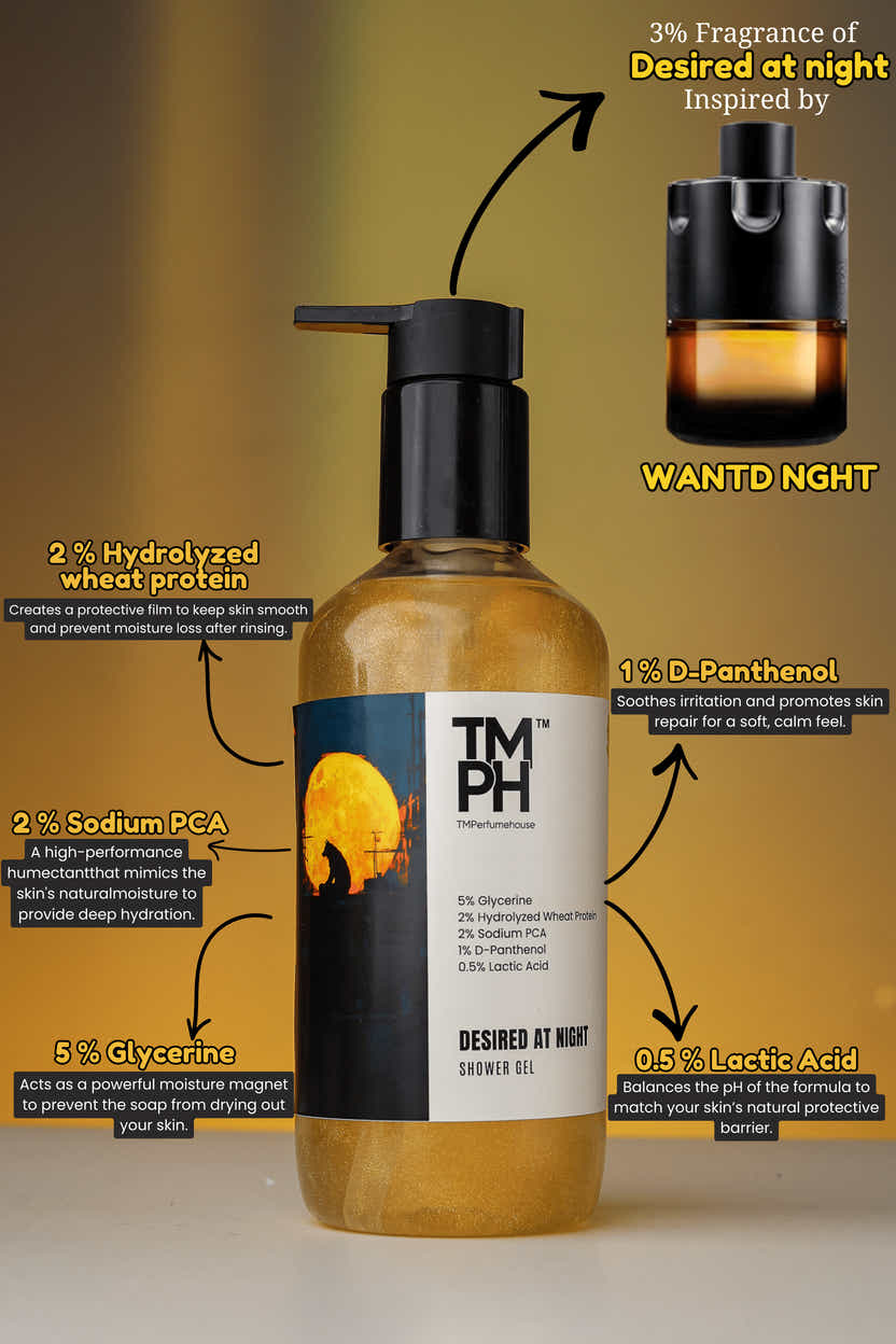 DESIRED AT NIGHT | Shower gel