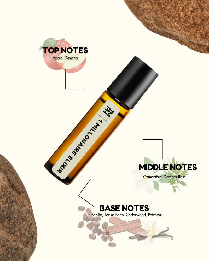 1 Millionaire elixir AT – Magnetic Vanilla & Sweet Woody Pure Oil