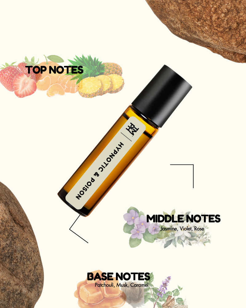 Hypnotic & Poison AT | Luxury Niche Attar – 10+ Hour Long Lasting Pure Oil - Inspired by Hypntc Pisn by Dor