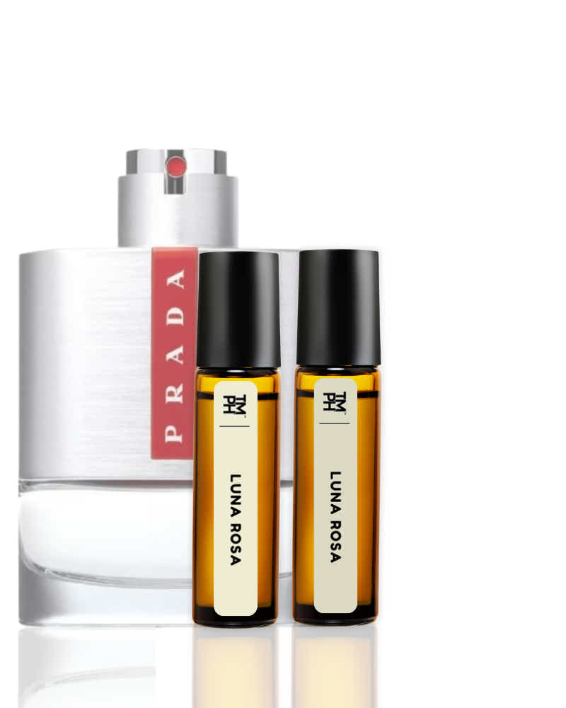 LUNA ROSA AT | Luxury Designer Attar – 10+ Hour Long Lasting Pure Oil - Inspired by Luna Rossa by Pr*da