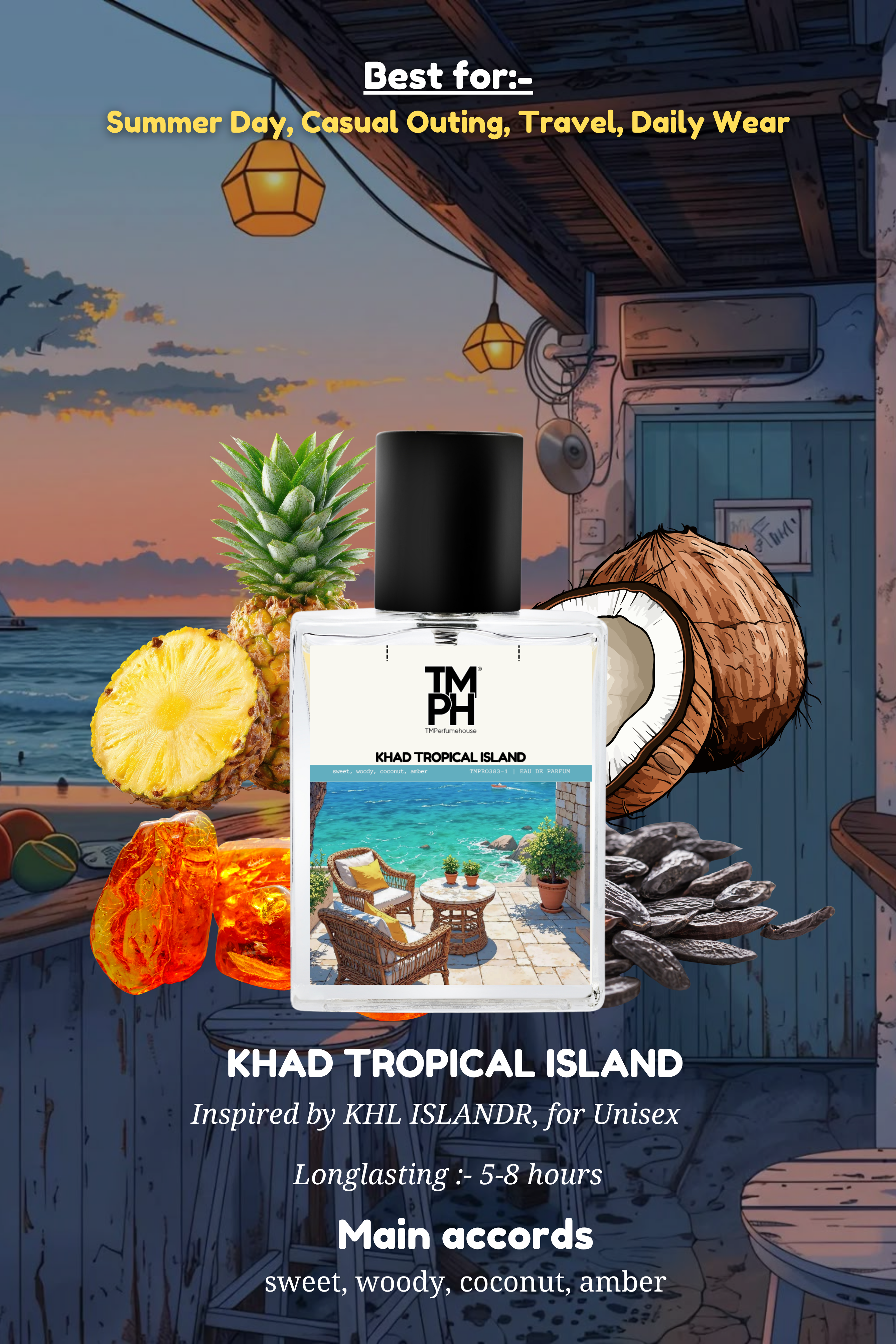 Khad Tropical Island - Inspired Perfume | TMPerfumehouse