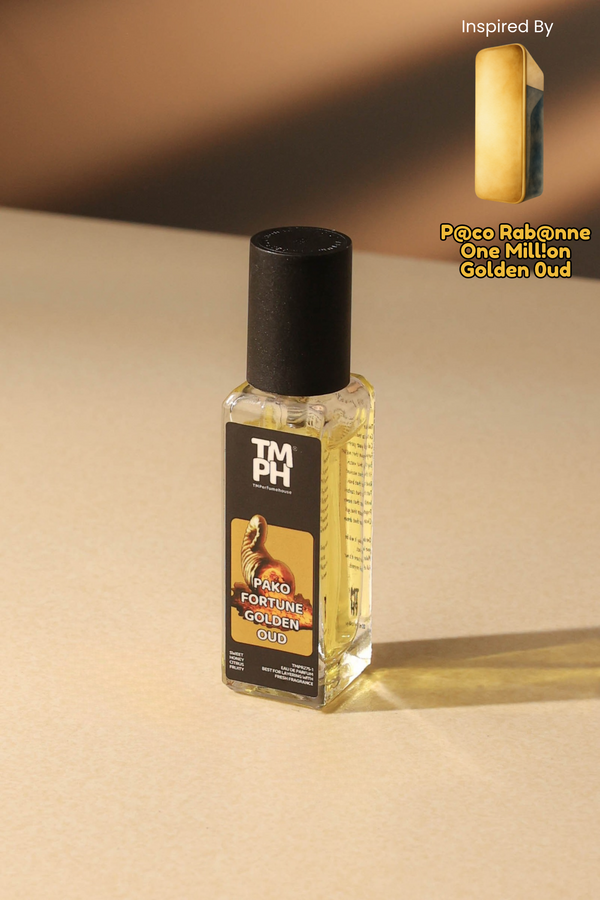 Pako Fortune Golden Oud  –  Inspired perfume | TMPerfumehouse