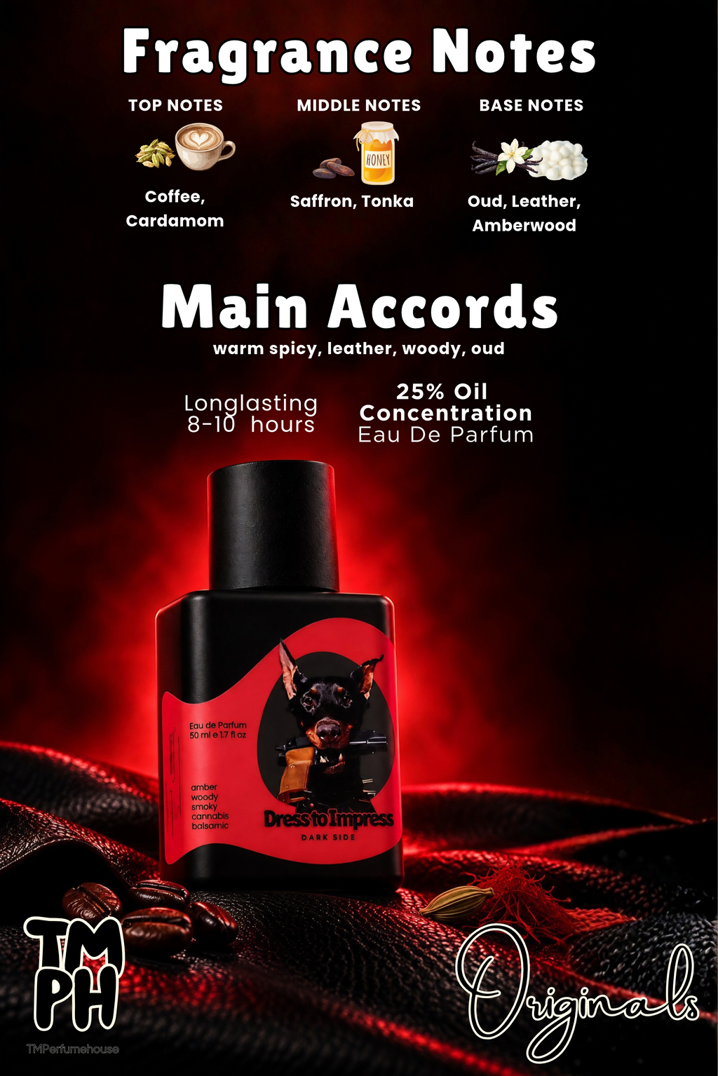 Dress to impress Dark Side Perfume | TM Originals