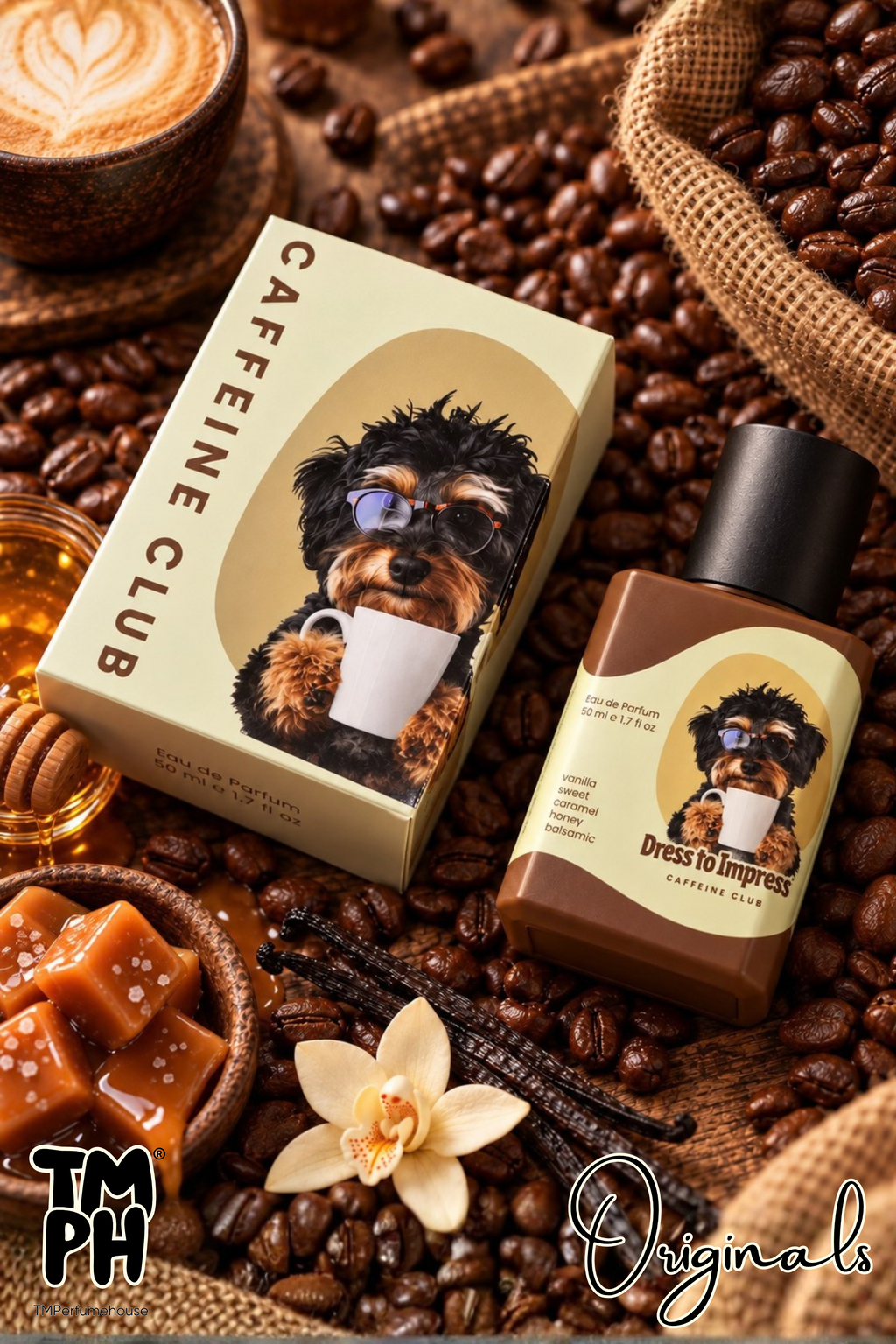 Dress to impress Caffeine Club Perfume | TM Originals