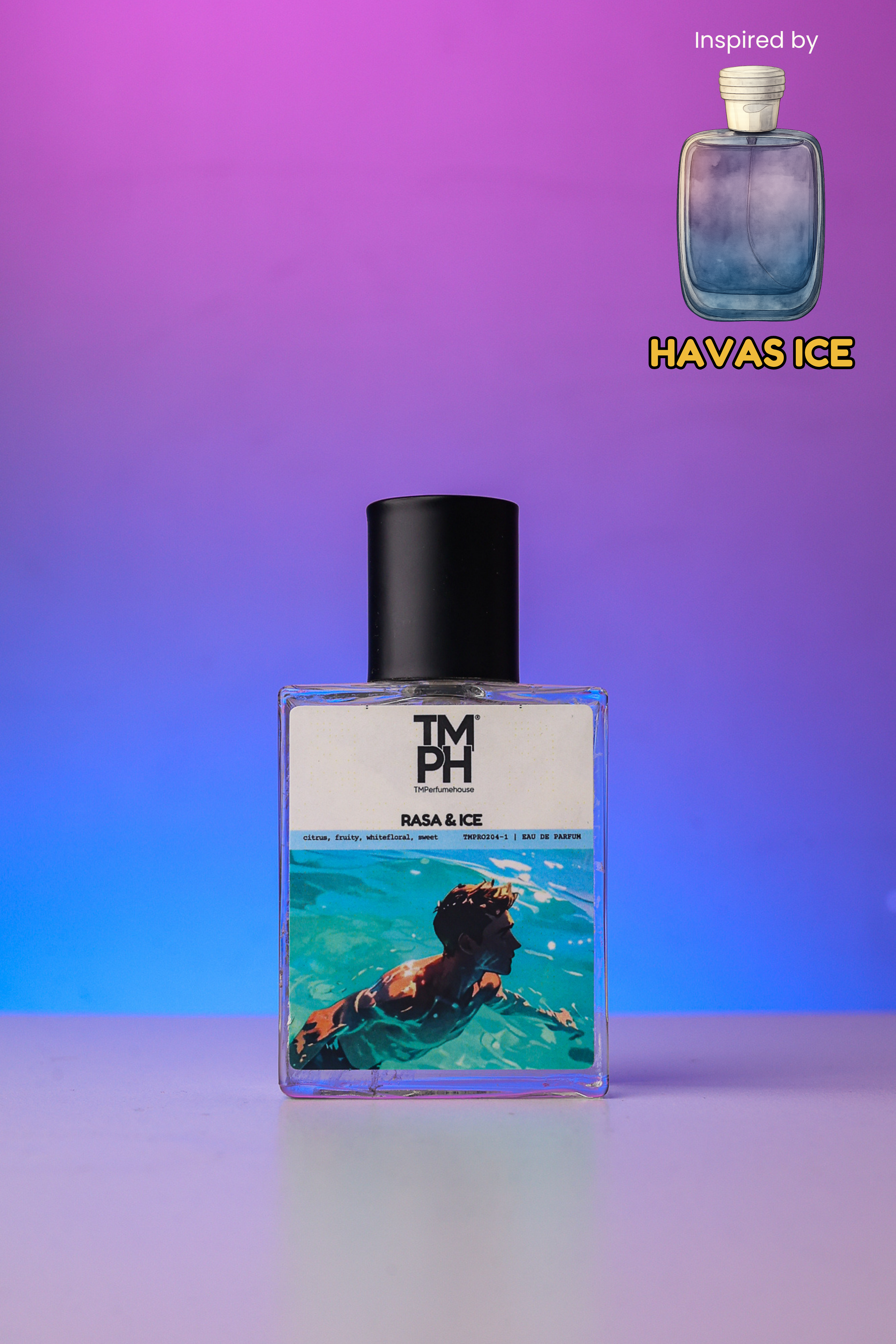 Rasa & Ice Perfume by TMPerfumehouse | Refreshing & Dynamic - Tmfragrance