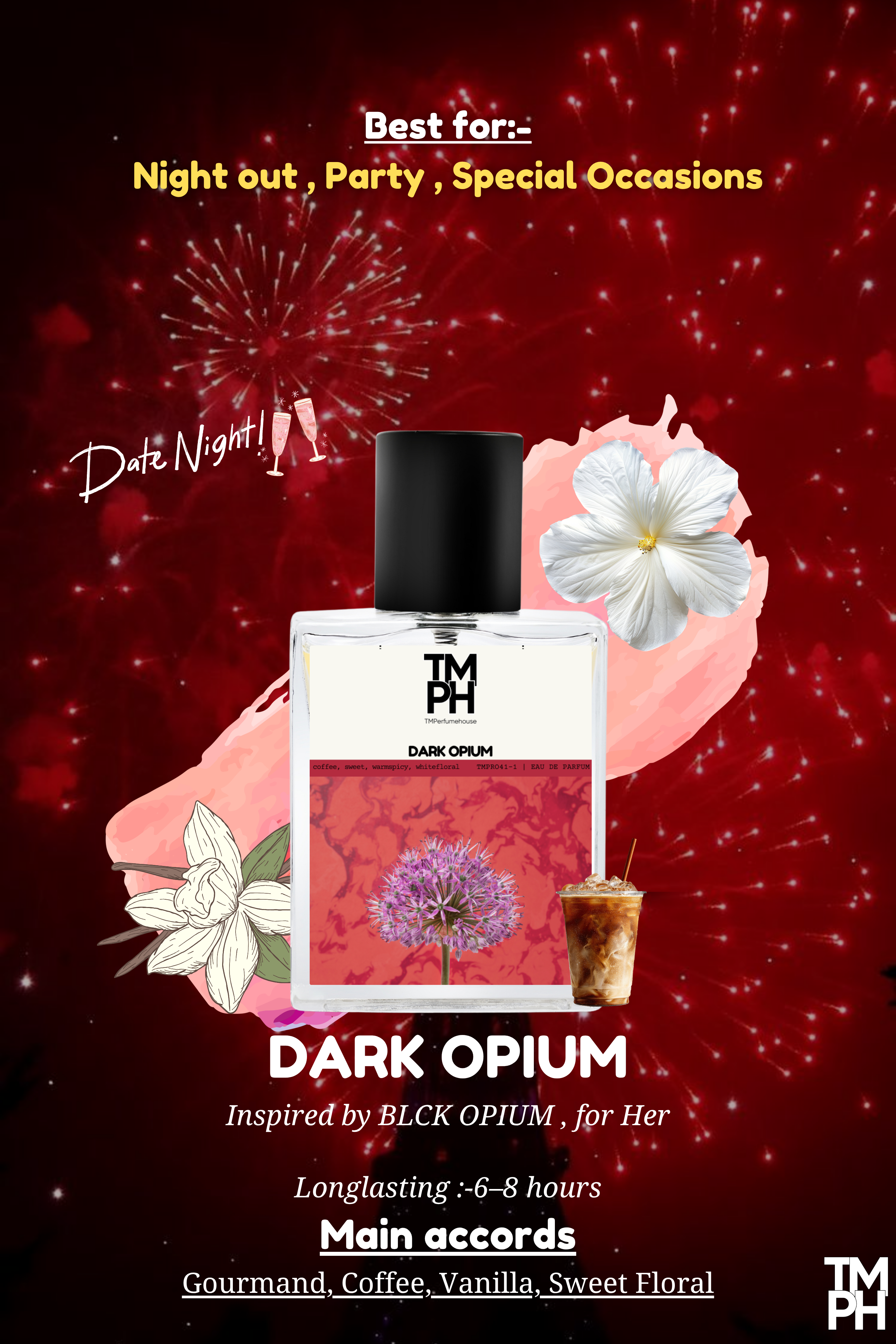 Dark opium  – LG Inspired perfume | TMPerfumehouse