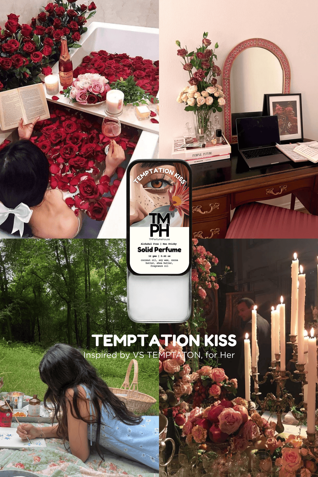 Temptation Kiss - Solid Perfume | TMPerfumehouse