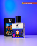 Urban blue inspired perfume