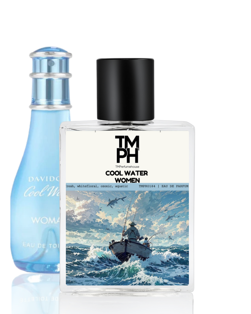 Cool Water long lasting perfume | 12+ Hour Fresh Aquatic Scent